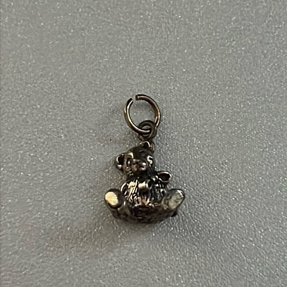 Vintage Sterling Silver Bear Charm